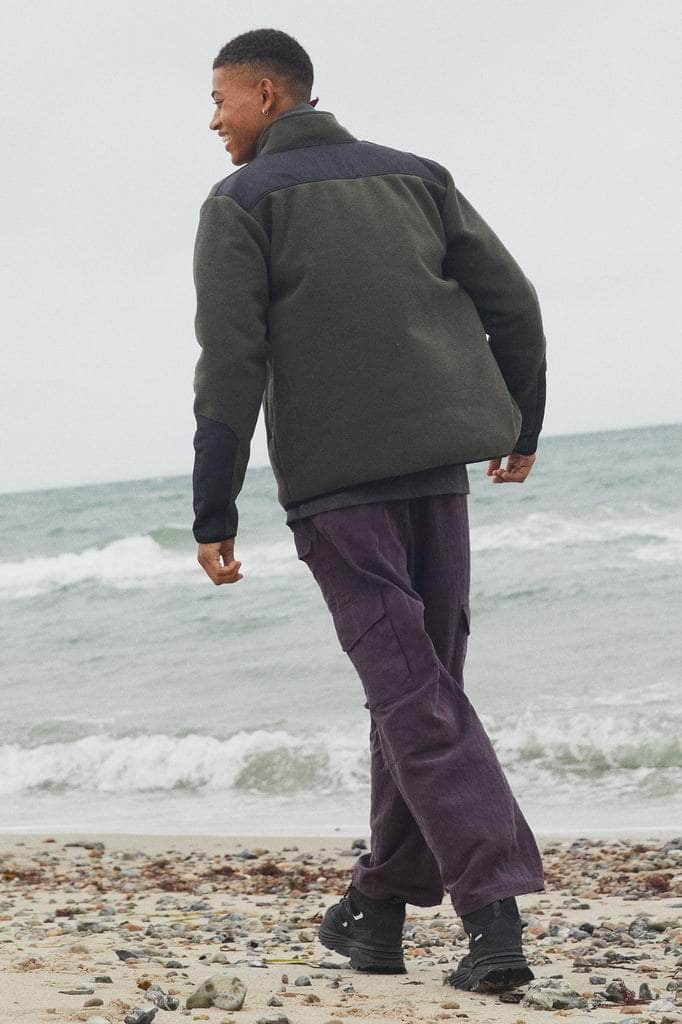 ARKK Apparel ARKK Essential Fleece Jacket | Dark Army Black Fleece Jacket